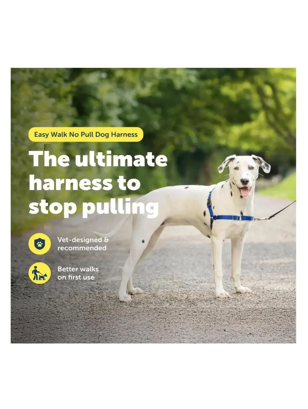 M/L PetSafe Easy Walk No-Pull Dog Harness Control & Teach Better Leash Manners